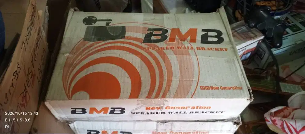 BMB Speaker Wall Bracket (New Generation) - Kokoh & Presisi