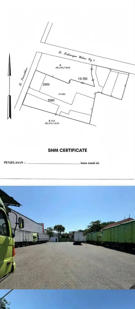 Dijual Tanah Lahan Langka Jarang Ada Pecindilan Surabaya Utara