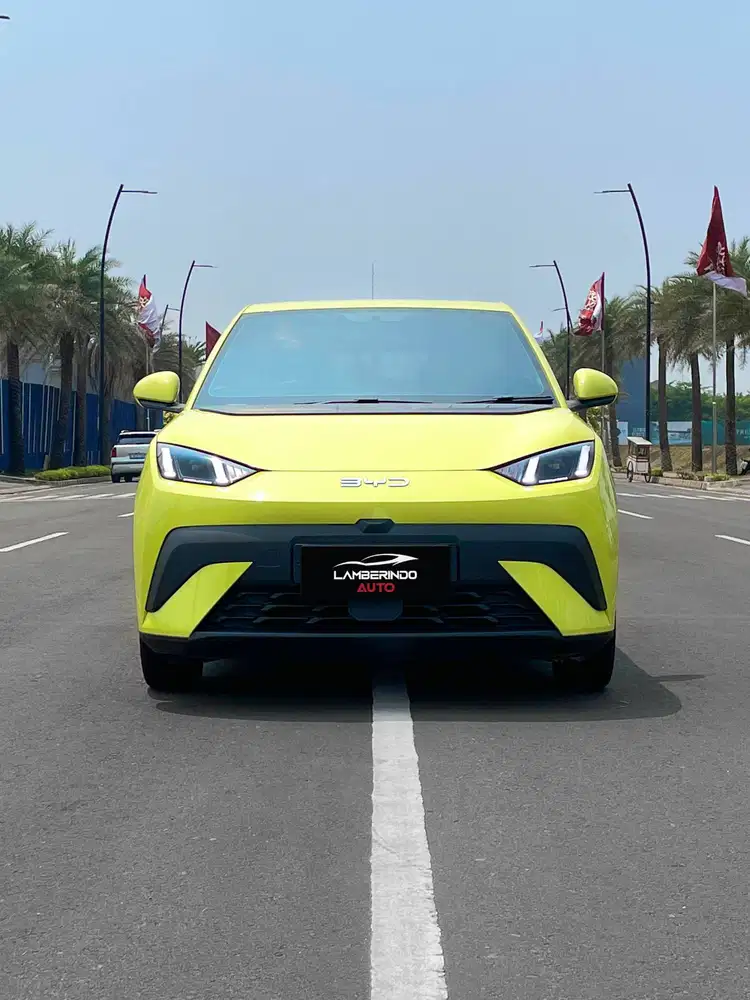 BYD ATTO 1 PREMIUM LONG RANGE 2025 SPROUT GREEN MOBIL LISTRIK LOW ODO