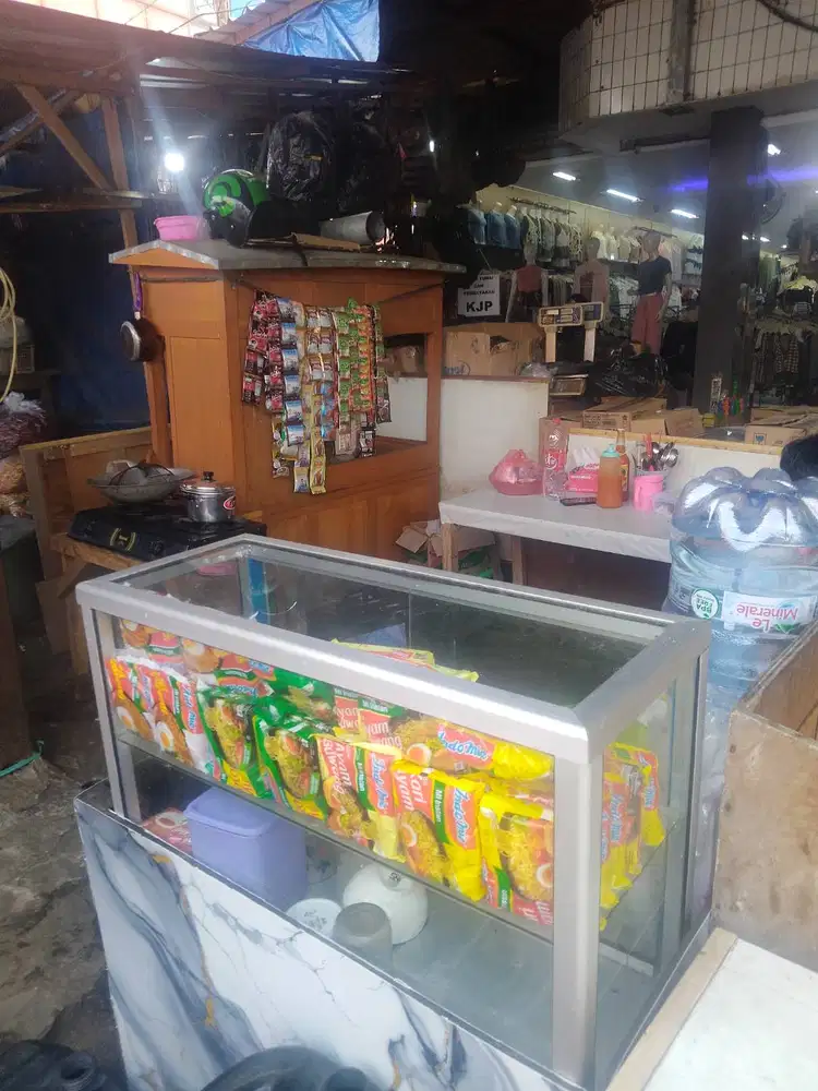Jual gerobak mie ayam dan etalase