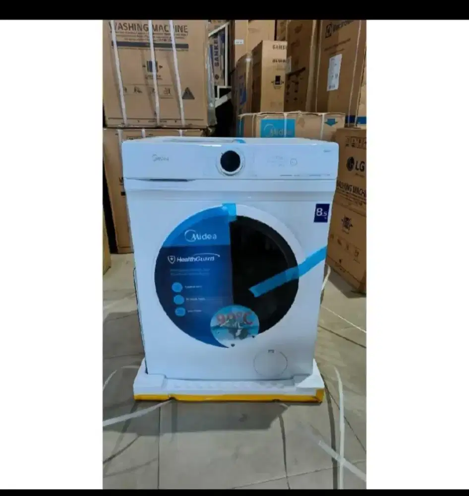 Midea Mesin Cuci Front Loading