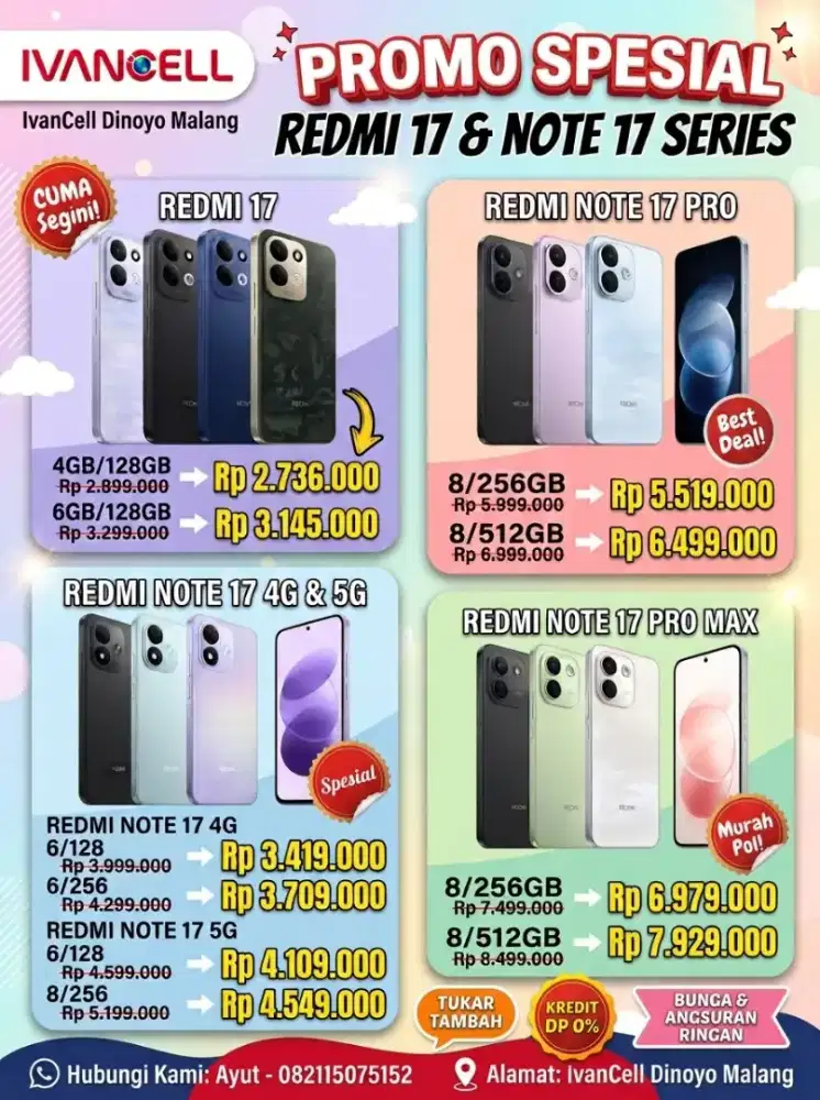PROMO REDMI NOTE 17 PRO SERIES
