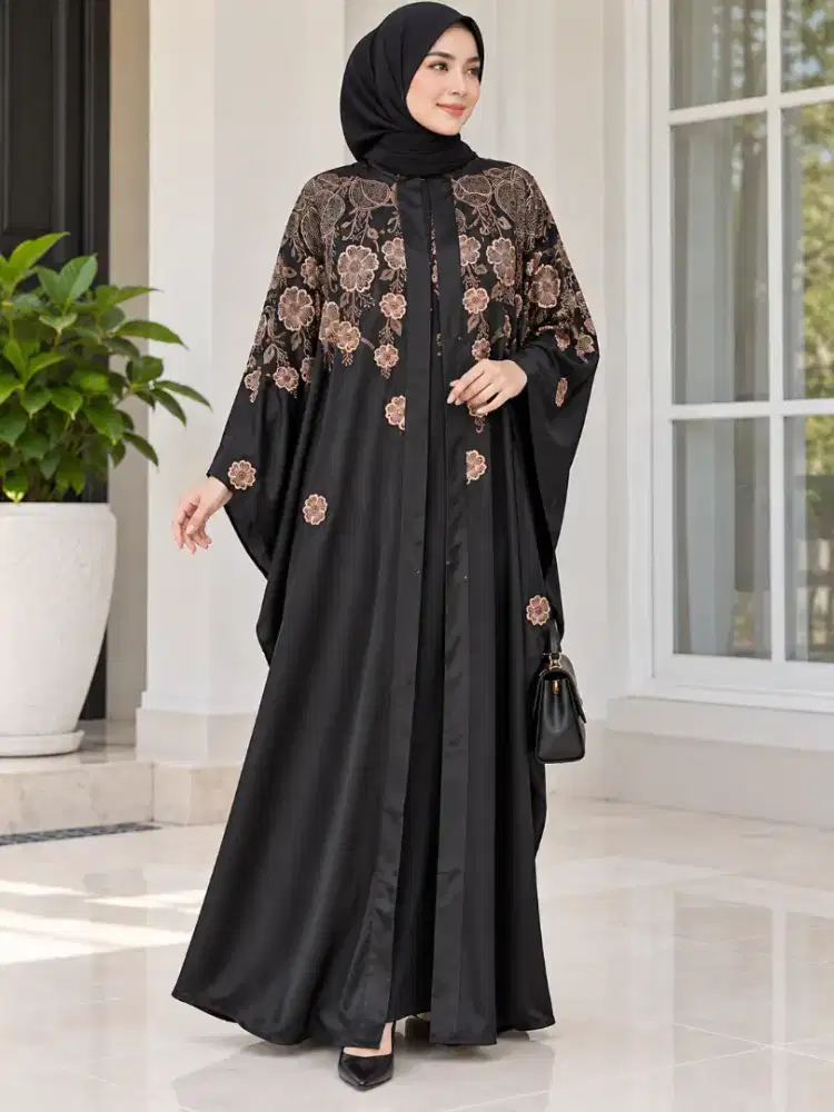 Kaftan + Hijab Arab Saudi