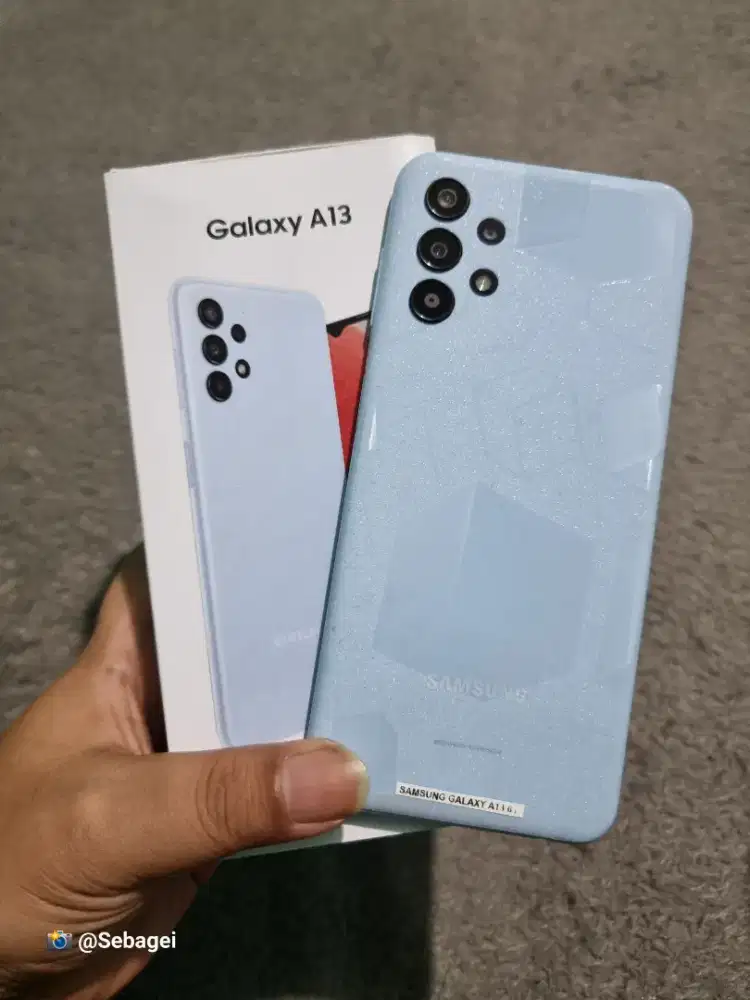 Samsung A13 4G 12GB 6+6/128GB Murah Siap Pake (Lokasi Cicaheum) Dibaca