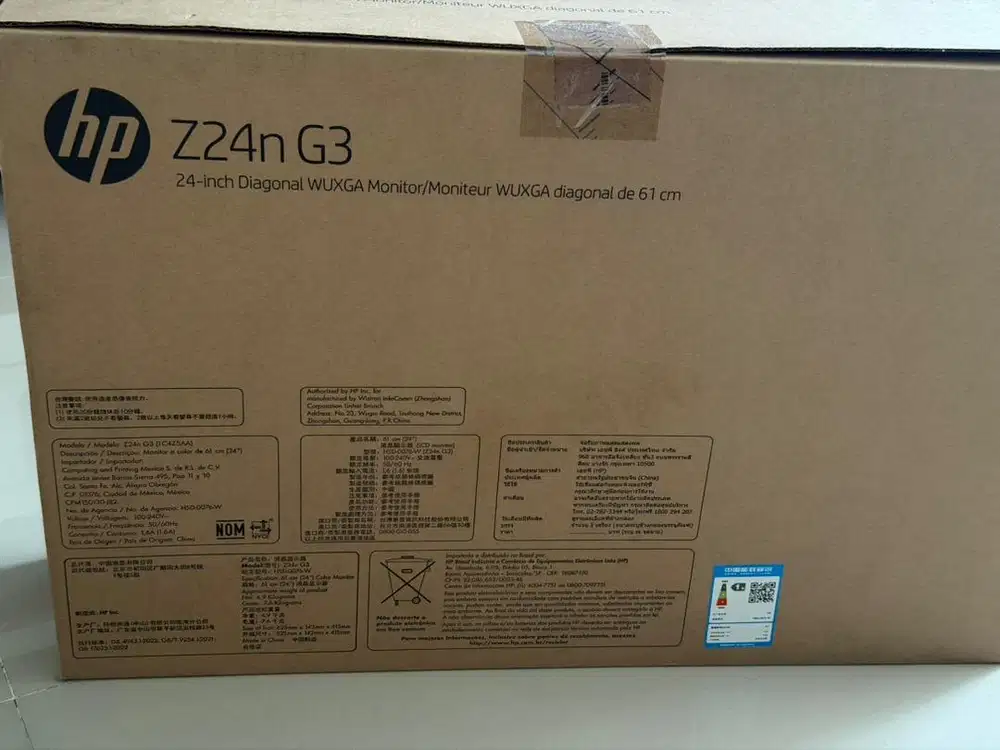 Monitor LCD HP Z24n G3