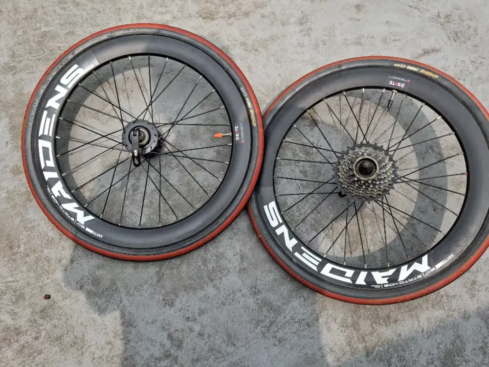 Wheel Set Roda velg Minivelo merk Syte Maiden 20inch