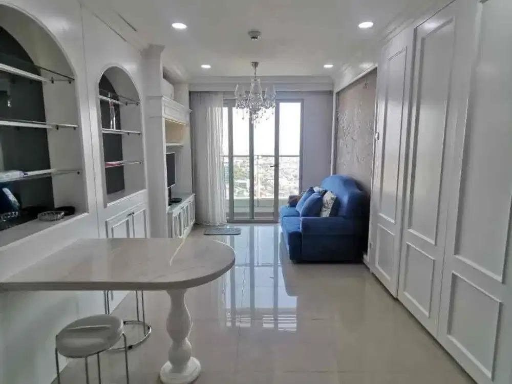 Termurah Jarang Ada Apartemen Praxis Tipe 1BR Deluxe Full Furnish Interior View City Ada Balkon