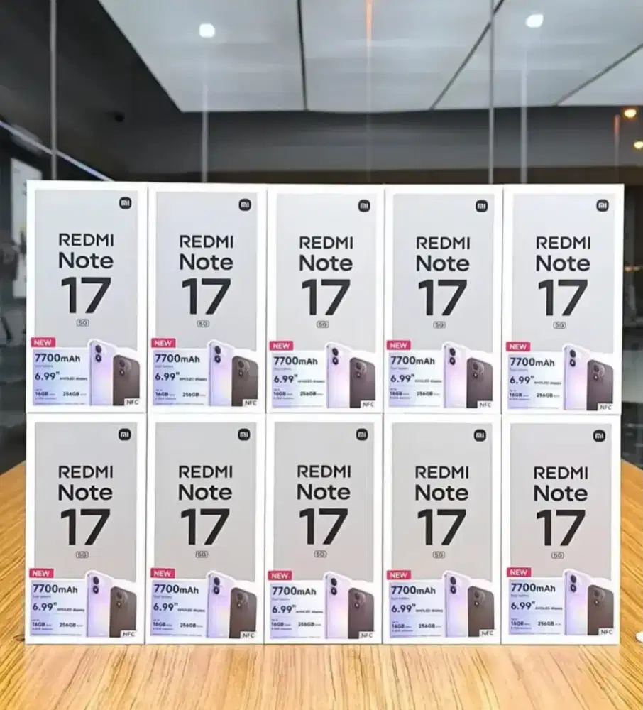 Redmi Note 17 5G PROMO CASHBACK TERBATASS