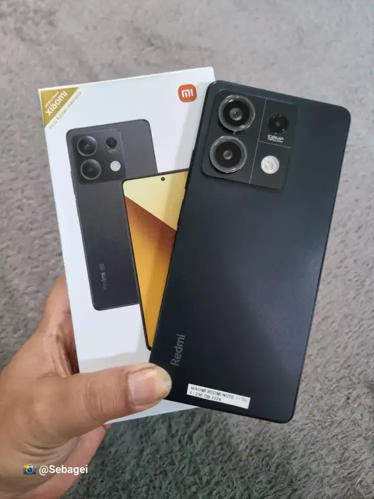 Redmi Note 13 5G (NFC) 16GB 8+8/256GB Murah No Minus (Lokasi Cicaheum)