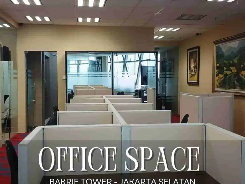 DIJUAL HARGA SPESIAL PERKANTORAN DI LANTAI RENDAH BAKRIE TOWER - Kondisi Lengkap - Full Furnished
