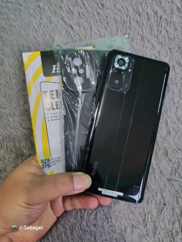 Redmi Note 10 Pro (NFC) 8/128GB Murah Siap Pakai (Lokasi Cicaheum)