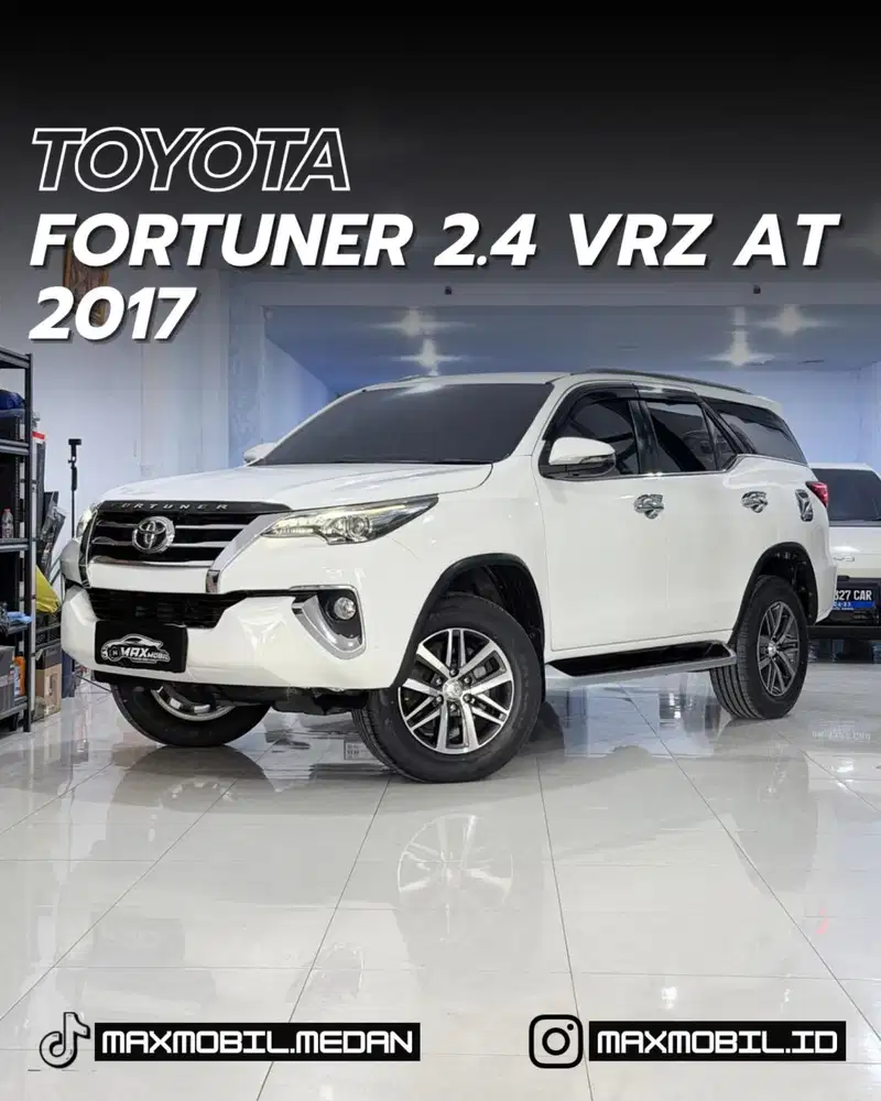 [DP 85JT‼️] TOYOTA FORTUNER 2.4 VRZ AT 2017 pemakaian 2018