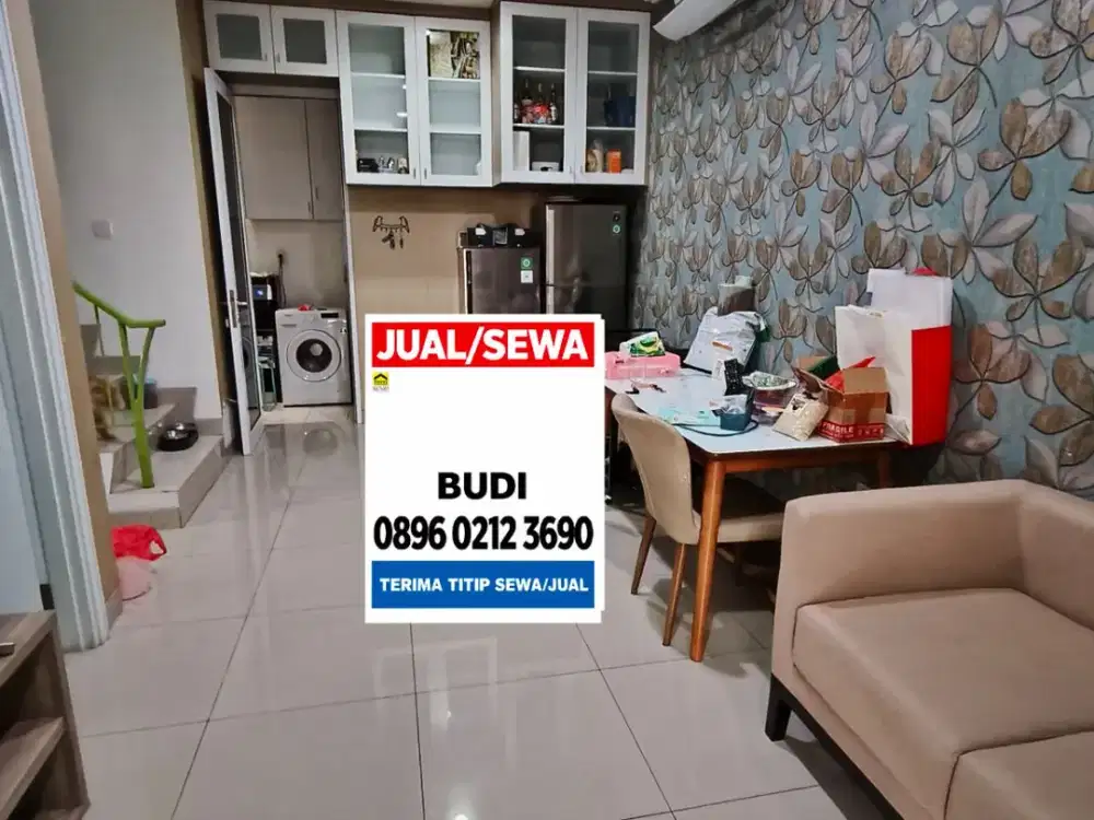 Disewa Dijual Rumah Sedayu City Kelapa Gading Furnish Cakep SHM 2 Tk LT 6 X 12,5
