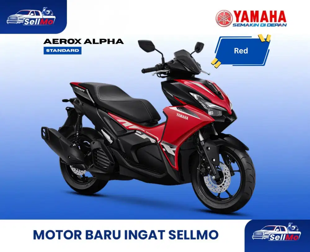 PROMO MOTOR YAMAHA AEROX ALPHA AEROX ALPHA CYBER ABS & AEROX TURBO