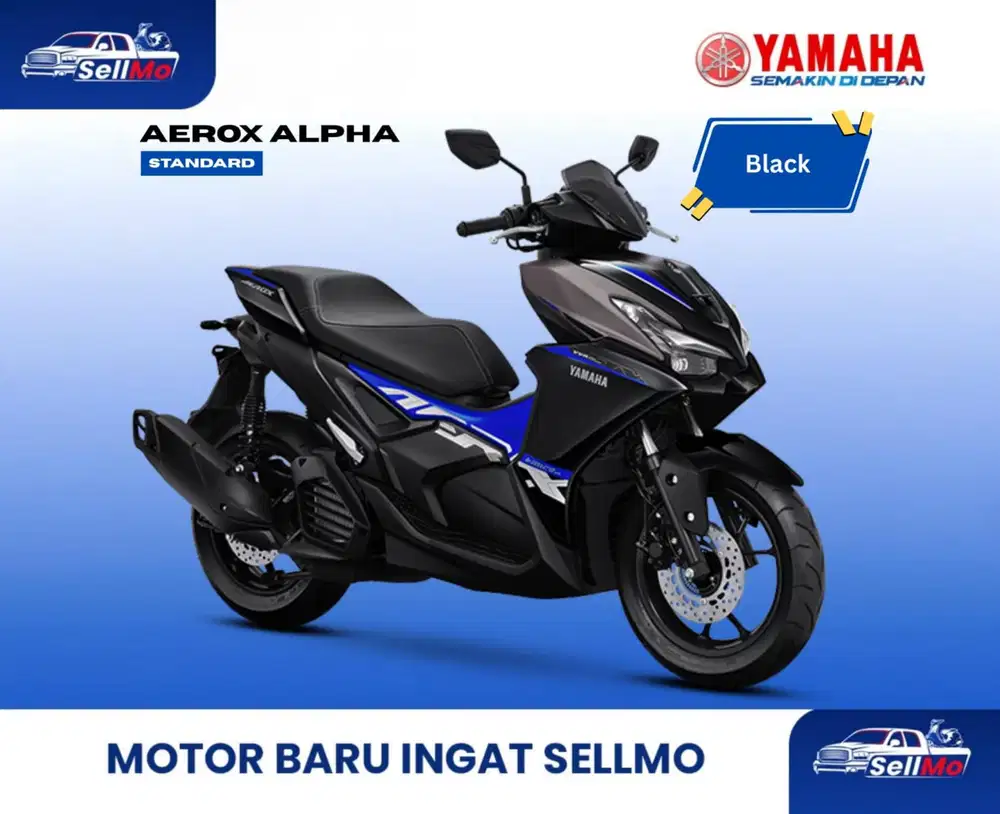 PROMO MOTOR YAMAHA AEROX ALPHA AEROX ALPHA CYBER ABS & AEROX TURBO
