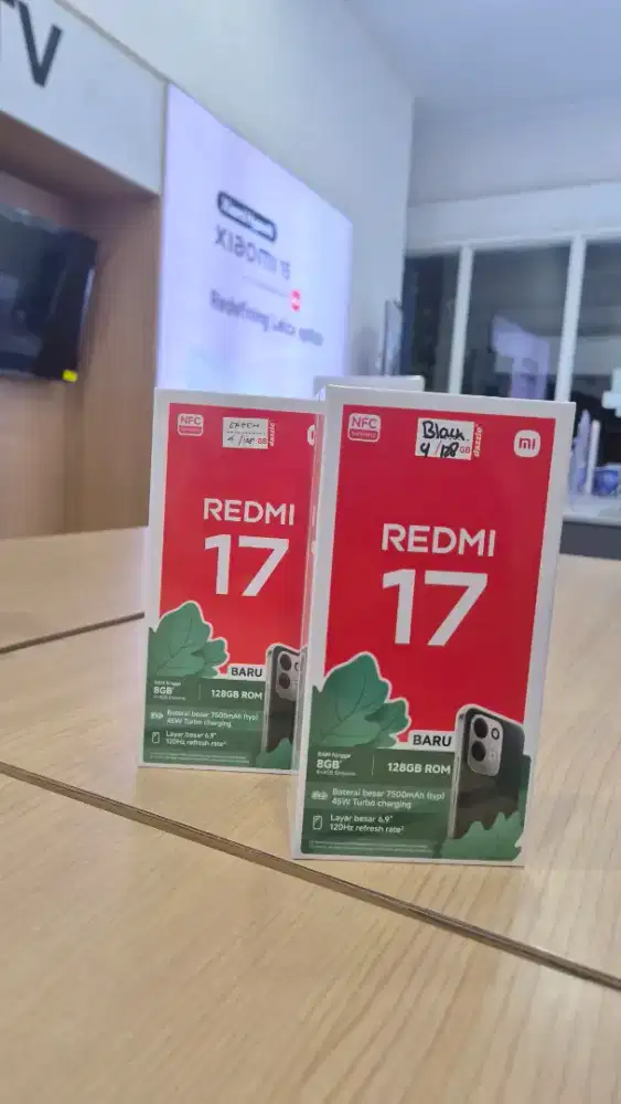 PROMO REDMI 17 4/128 NEW SEGEL GARANSI