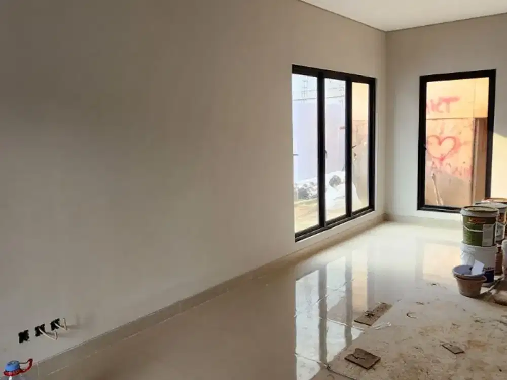Rumah Baru Hadap Barat Laut Harga Nego di Griyaloka Sektor 1.3 BSD