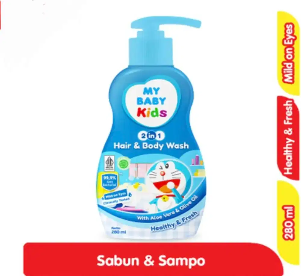 HARGA PROMO: My Baby Kids Hair & Body Wash 280 ml