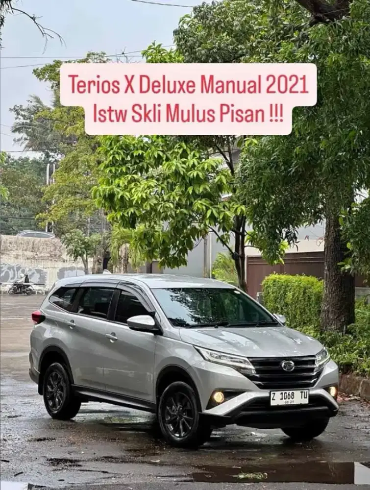 Terios X Deluxe Manual 2021
- Kondisi istw Skli Mulus 1 tangan