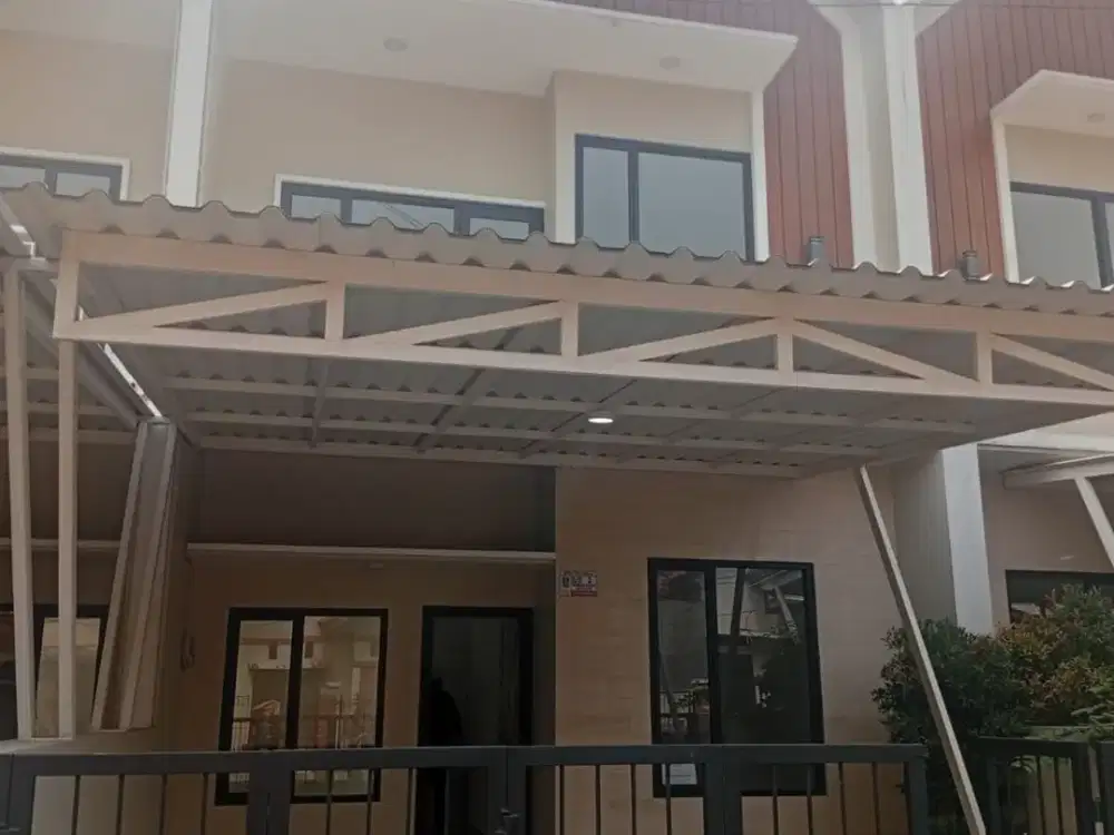 Dijual rumah 2 lantai bangunan baru di Cluster Jatiasih Bekasi .