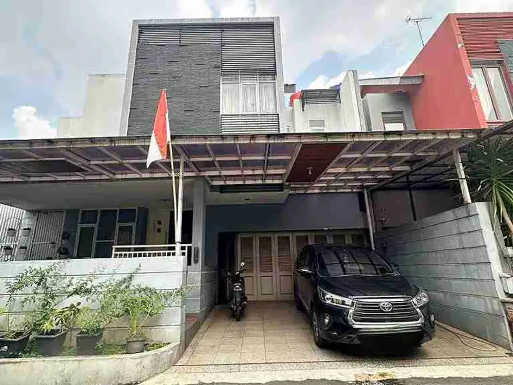 JUAL RUGII RUMAH MEWAH NAN ELEGANT DLM KOMPLEK ELITE BILLYMOON PONDOK KELAPA