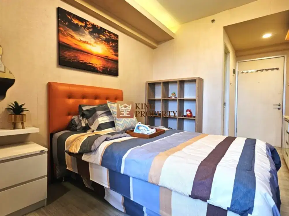 Investor Wajib Lihat! Apartemen Green Bay Pluit Greenbay Studio 21M² Bonus Furnished, View Kota & Potensi Cuan Menarik