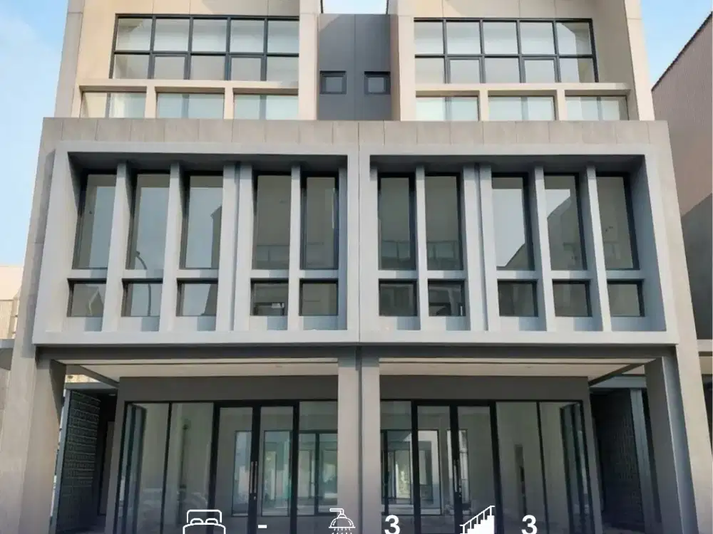 Ruko Baru 3 Lantai Siap Sewa Delrey Business Townhouse BSD City