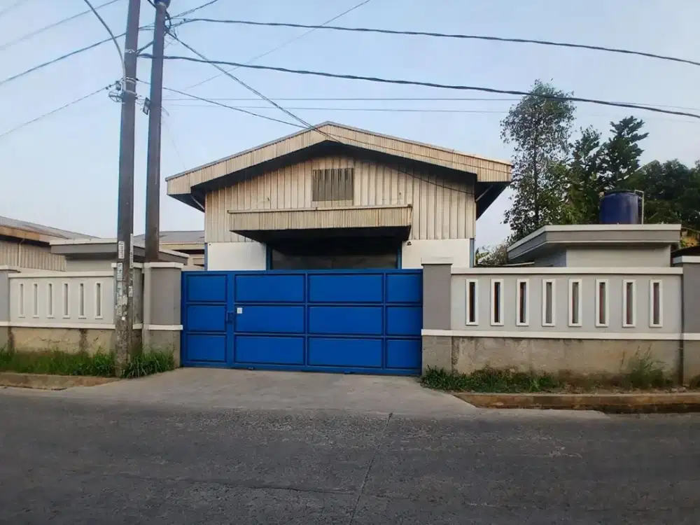 Disewakan Gudang Mandiri Dengan Akses Container 20 ft Di Mustikajaya. Kota Bekasi
