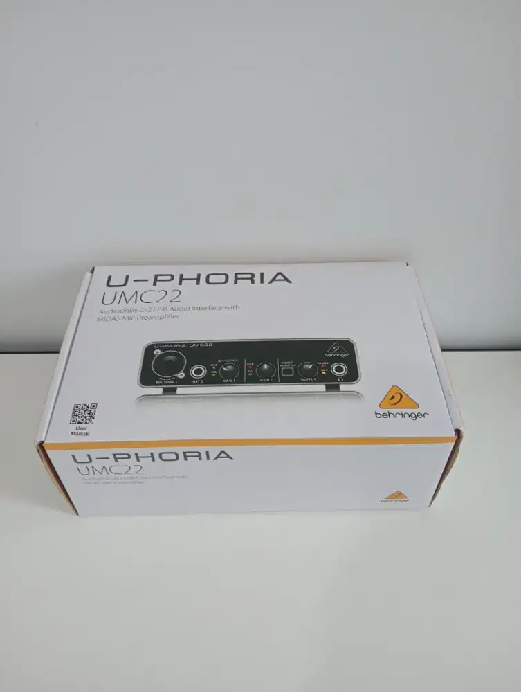 Soundcard Behringer umc22 baru