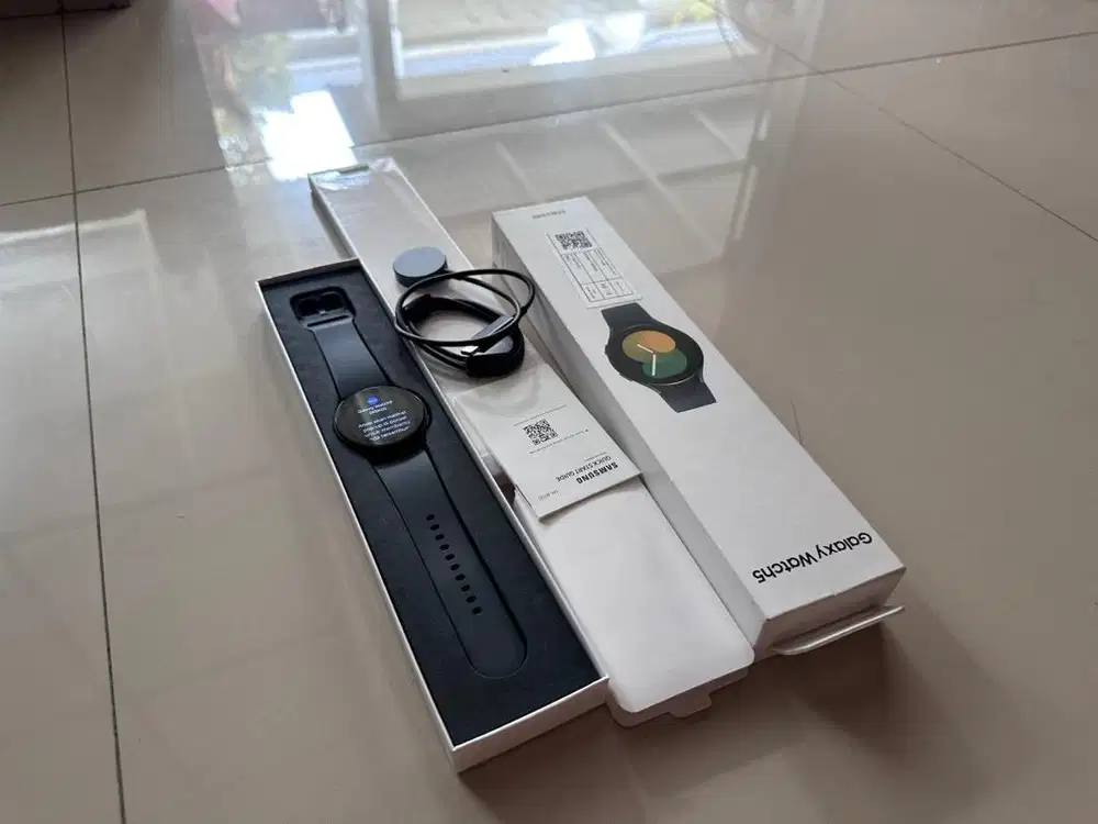 samsung watch5 40mm fullset ori resmi indo sein