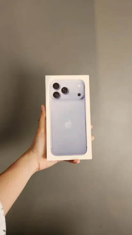 IPHONE 18 PROAX 256GB NEW GARANSI RESMI 1 TAHUN