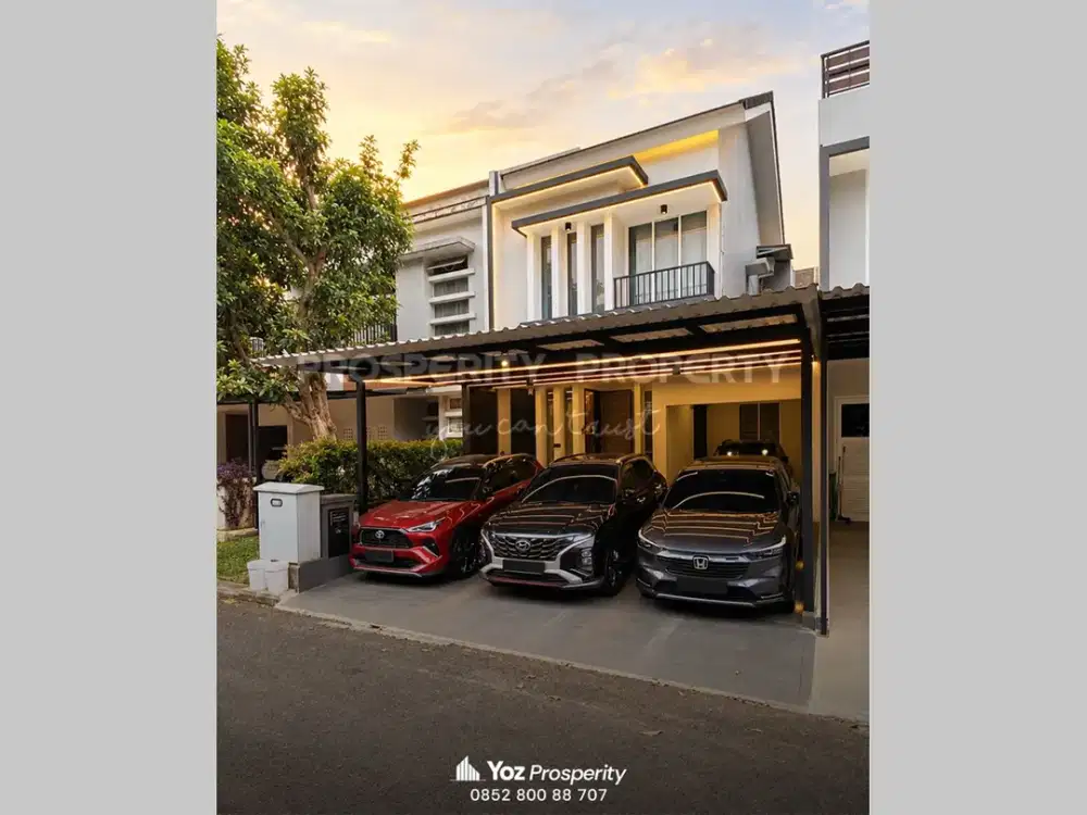 Rumah Sudah Renovasi di Cluster Topaz Kawasan Pondok Hijau Golf Summarecon Gading Serpong