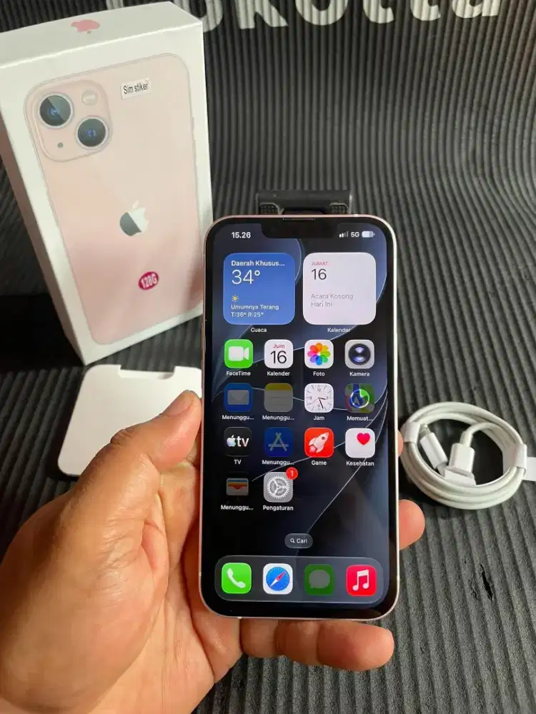 Iphone 13 128gb pink inter all operator likenew mulus no minus