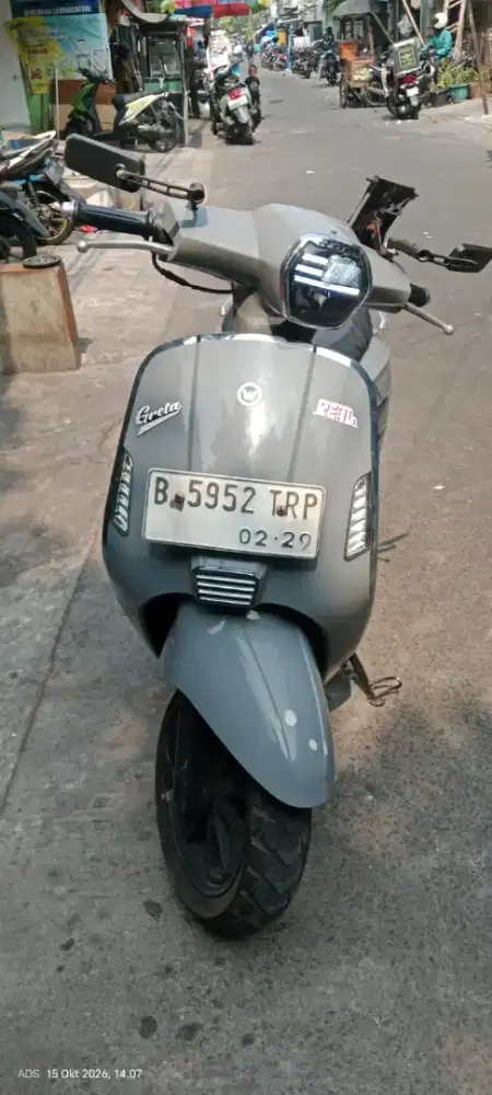 V moto greta Ssl lengkap pajak hidup plat hidup mahar 13500