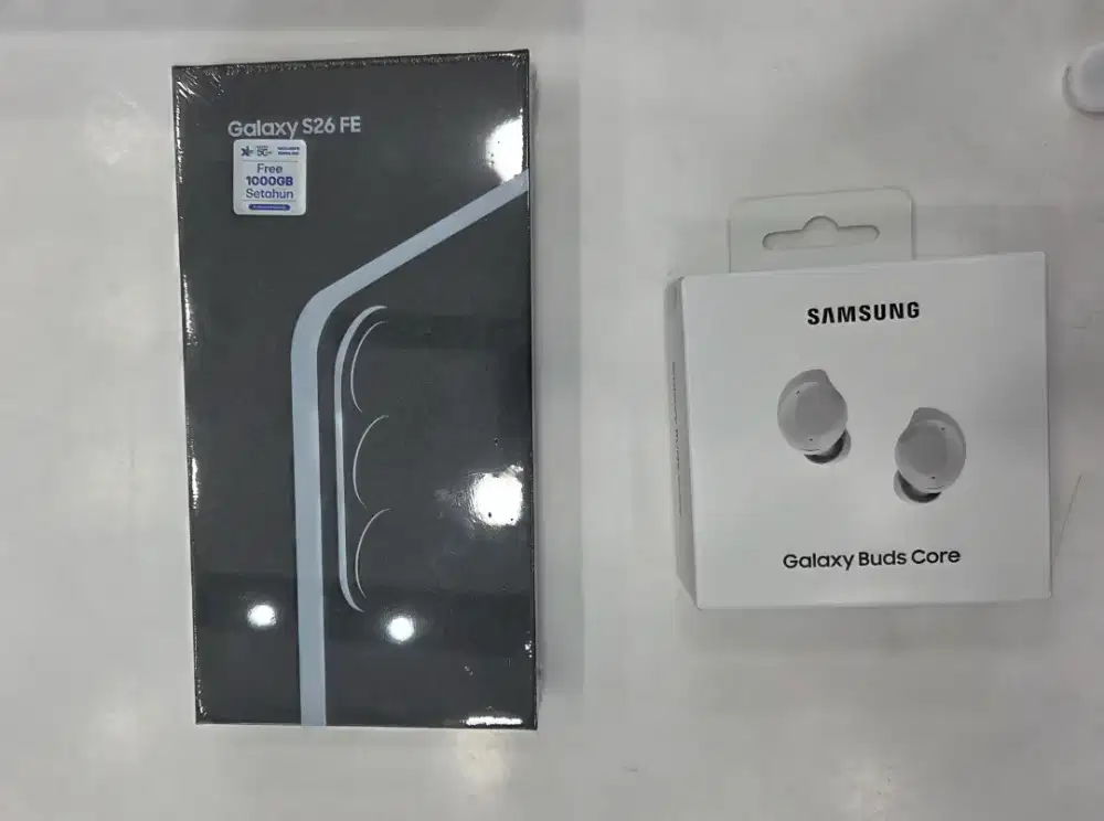 NEW SEGEL SAMSUNG GALAXY S26FE 8/256GB FREE BUDS CORE