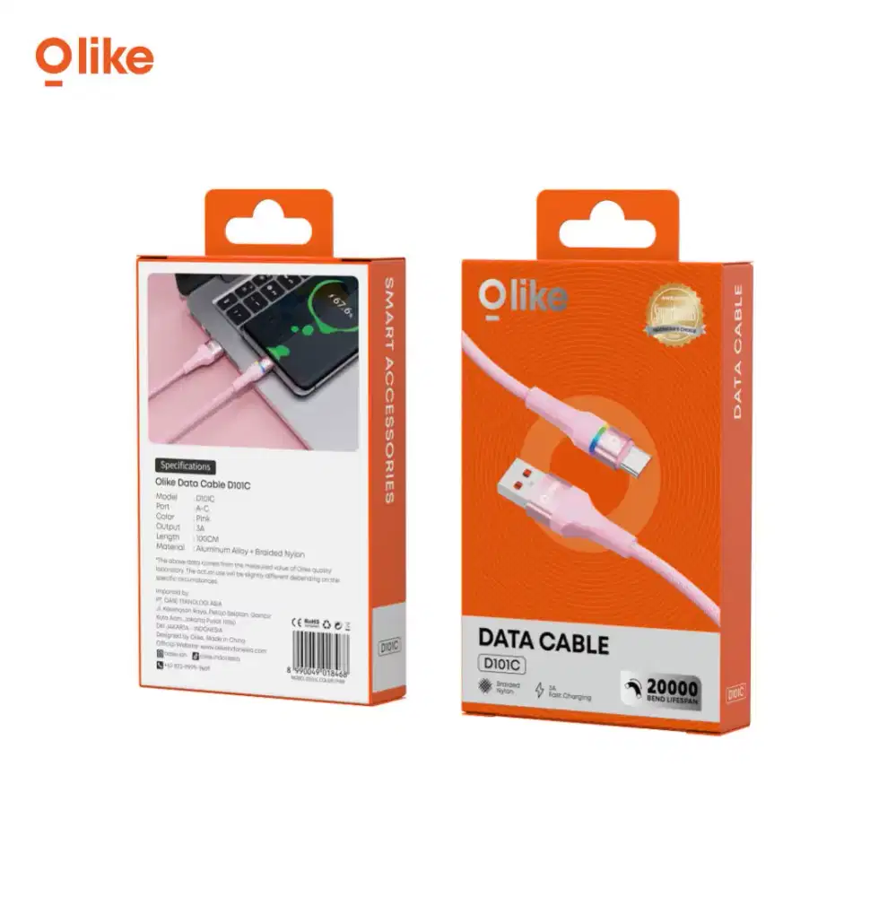 Kabel charging fast Charging Olike D101C rgb