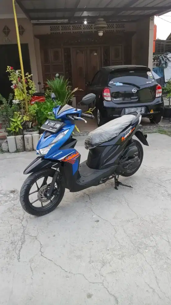 HONDA BEAT 2022 BIRU