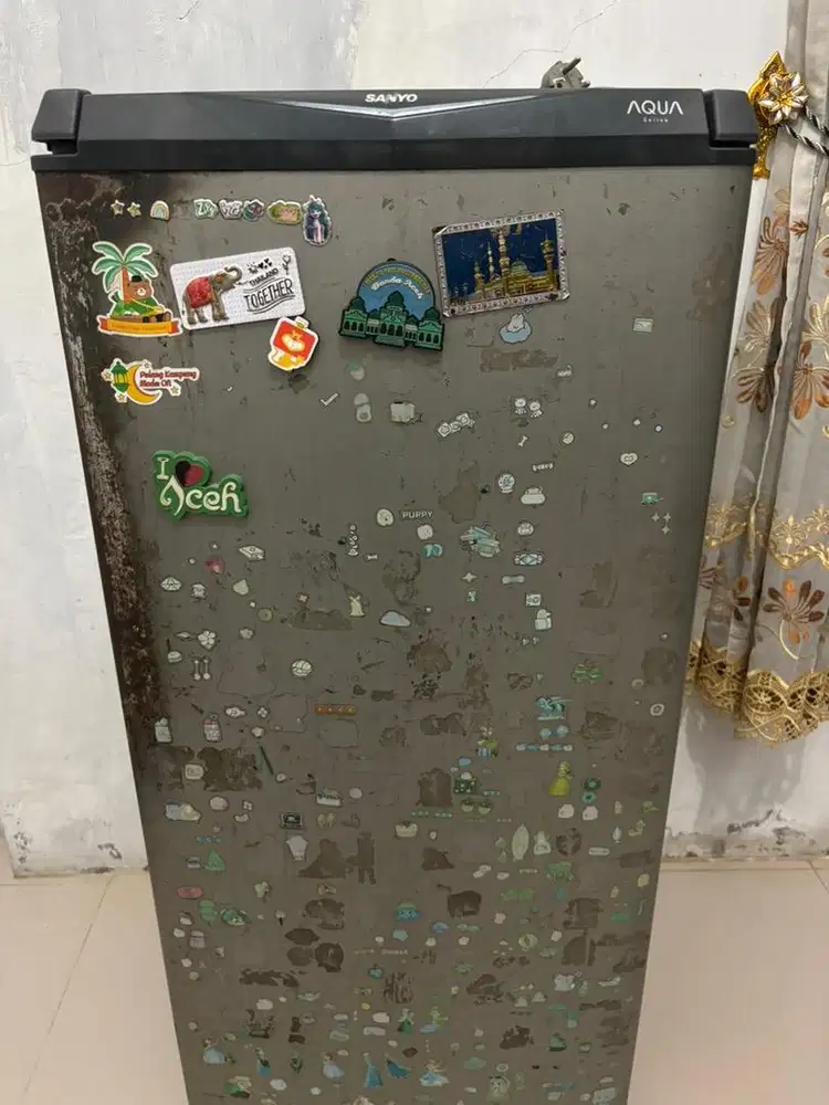 Jual cepat kulkas 1 pintu merek sanyo