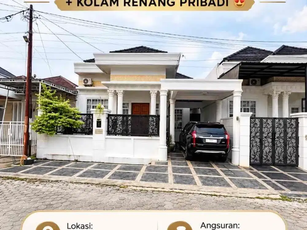 Ruman Take Over bonus kolam renang