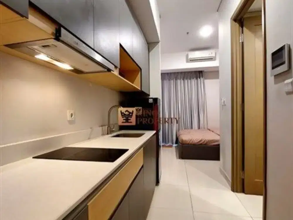 Disewakan Studio Taman Anggrek Residences Modern Minimalist Bedroom dengan sentuhan Soft Contemporary, Grogol Petamburan, Jakarta Barat, Siap Huni.