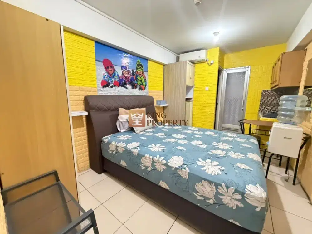 Rekomen Banget! Studio Full Furnished Lengkap Tower Depan Green Bay Pluit Greenbay Siap Huni