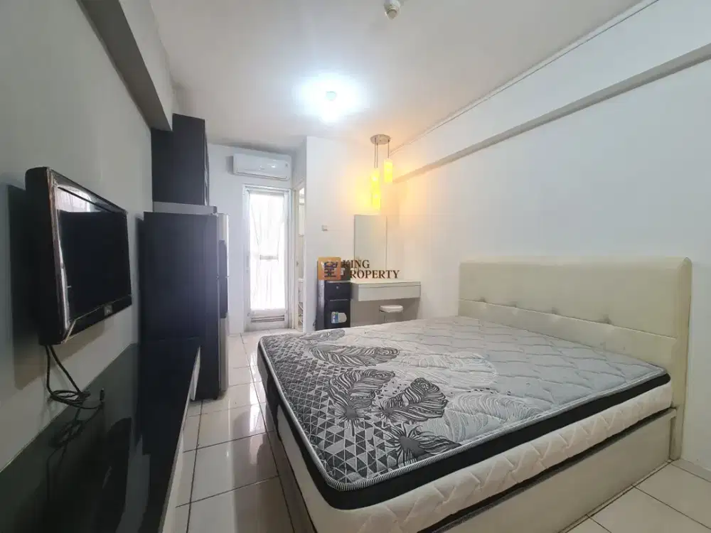 Unit Baru! Disewa Studio 21M² Full Furnished, View Pool Favorit Apartemen Green Bay Pluit Greenbay Bikin Nyaman