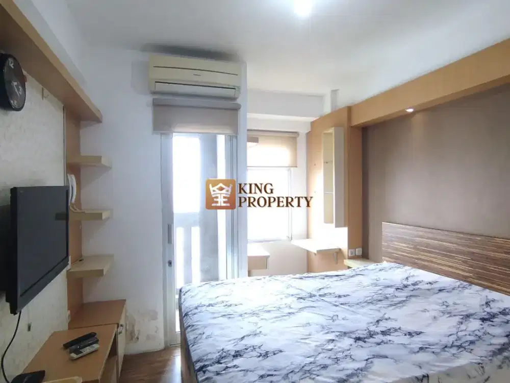 Disewa Studio 21M2 Full Furnished View Kota, Lokasi Strategis Apartemen Green Bay Pluit Greenbay Siap Huni