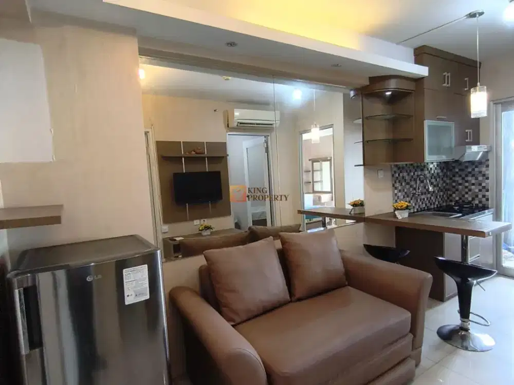 Rekomendasi Sewa 2Br 38M² Interior Homey Full Furnished, Seberang Baywalk Mall Green Bay Pluit Greenbay