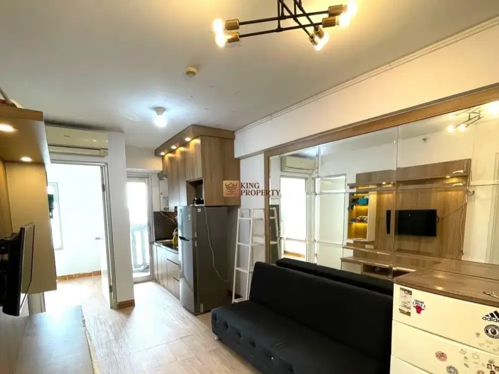 Tower Depan Strategis! 2BR 43m2 Interior Furnished View Kota Green Bay Pluit
