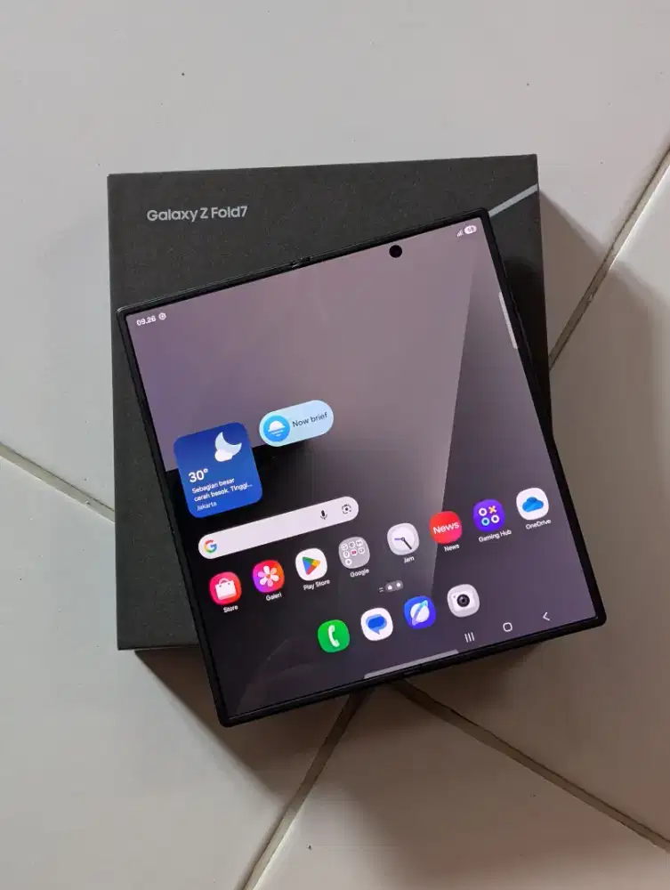 Samsung Z Fold 7 Sein 12/512 Mulus Fullset Ori Garansi Resmi Aktif