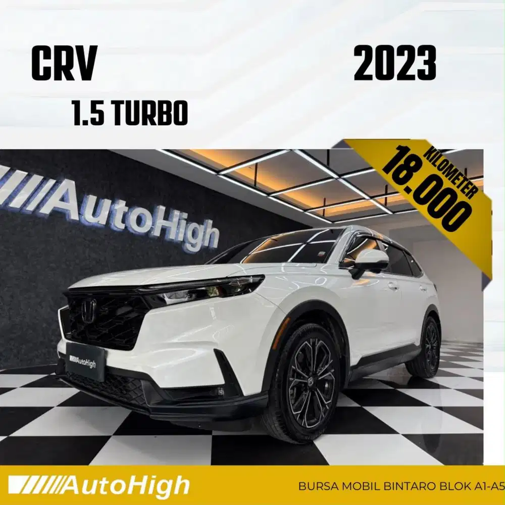 DP10% [Km18.000] CRV Turbo 2023 White / CR-V Reg 2025 #AUTOHIGH