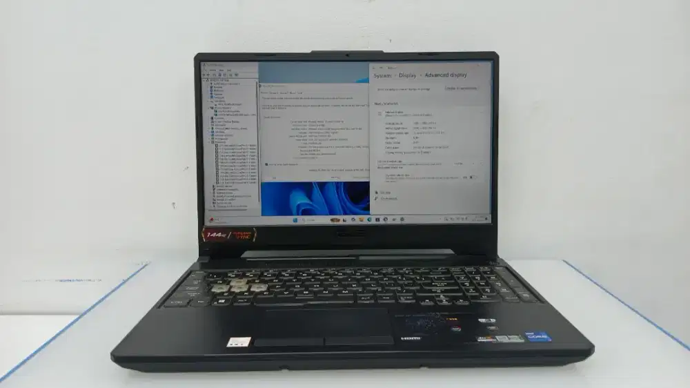 Asus tuf f15 fx506hc intel i5-11600H RTX 3050 8/512