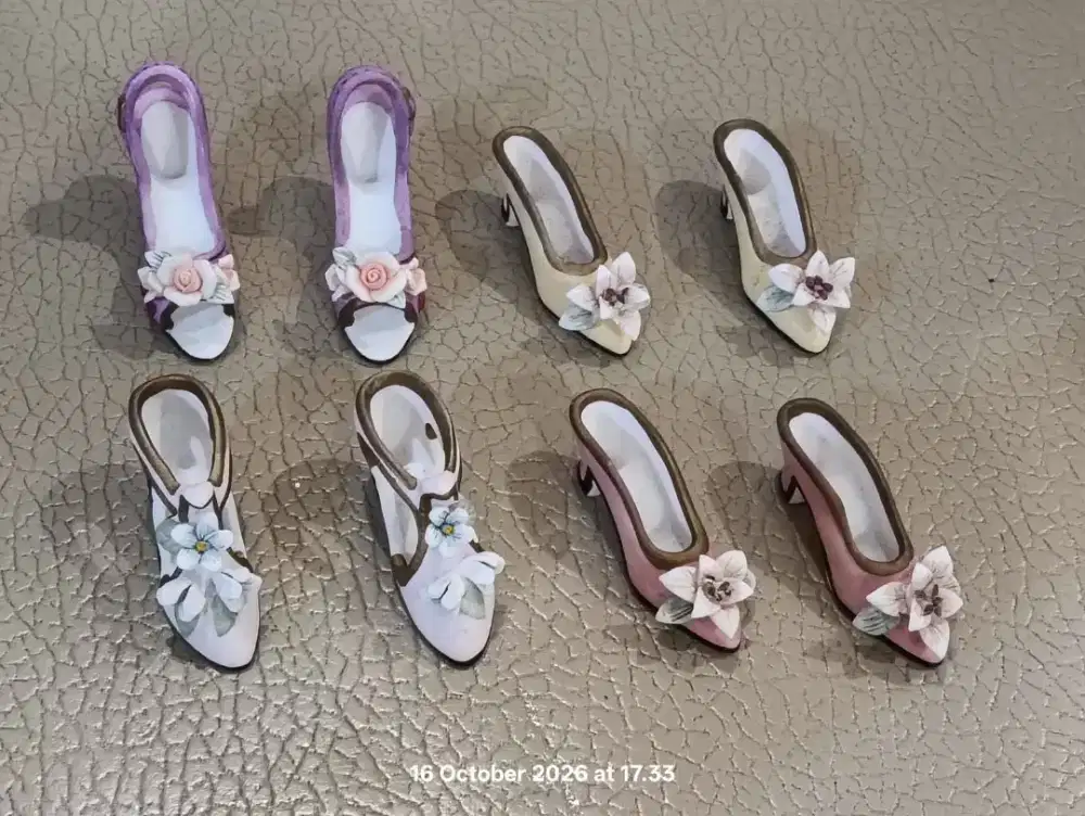 Capodimonte Porcelaine Mini Shoes