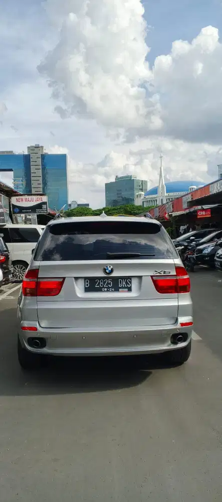 bmw X5 2009 silver km 89 rb
